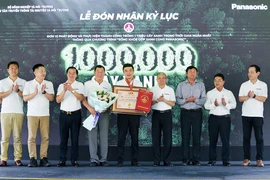 Panasonic Việt Nam xác lập kỷ lục trồng 1 triệu cây xanh