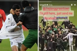 Đánh nhau trên sân chưa đủ, cầu thủ đội Thái Lan lên mạng thách thức đội bóng Trung Quốc