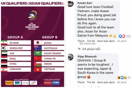 CĐV Đông Nam Á tin tưởng và chúc tuyển Việt Nam thành công