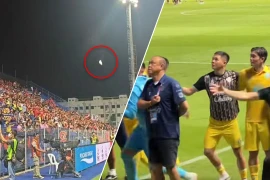 Hành vi phản cảm tại giải VĐQG Thái Lan