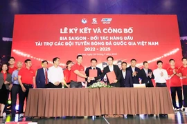 SABECO tài trợ 3 đội tuyển bóng đá Việt Nam