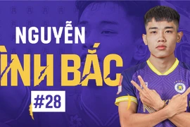 Đình Bắc gia nhập Hà Nội FC, khoác áo 28