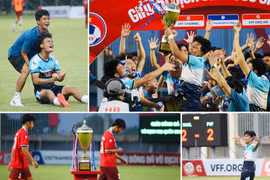 "Đám trẻ" nhà bầu Đức phấn khích ăn mừng chức vô địch