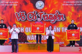 126 bộ huy chương Giải vô địch võ cổ truyền quốc gia 2025 đã có chủ