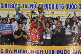 Phong Phú Hà Nam vô địch giải bóng đá nữ U16 quốc gia