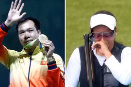 Nữ xạ thủ Guatemala bật khóc khi lần đầu tiên giành huy chương vàng Olympic
