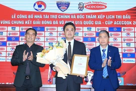 100 triệu đồng thưởng đội vô địch U15 quốc gia 2023
