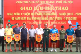 Giao lưu thể thao Cụm thi đua số 13 thành phố Hà Nội