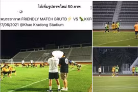 Bắt quả tang tuyển thủ Thái Lan 'phá rào' cách ly Covid-19