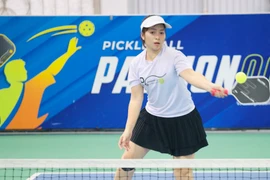 Hơn 400 tay vợt sôi nổi tranh tài Giải pickleball Báo Kinh tế & Đô thị 2025