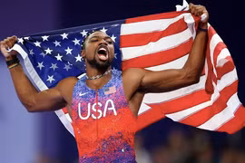 Sau 20 năm, Mỹ trở lại ngôi vô địch chạy 100m Olympic