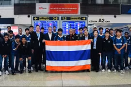 Tuyển Thái Lan có mặt tại Hà Nội, sẵn sàng đấu chủ nhà Việt Nam