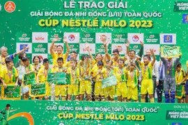 Xác định nhà vô địch giải bóng đá nhi đồng toàn quốc 2023