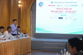 432 VĐV tham gia giao lưu văn hoá golf tại Hà Nội