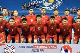 Futsal Việt Nam đấu Argentina 2 lượt trận