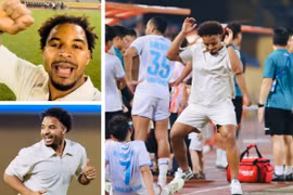 Xuân Son tận hưởng chiến thắng trên sân đối thủ Hà Nội FC