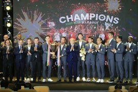 VPF vinh danh nhà vô địch V-League 2023 - Công an Hà Nội FC