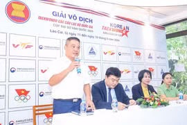 56 CLB taekwondo tranh cúp Đại sứ Hàn Quốc 2024