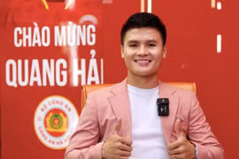 Quang Hải: "Tôi muốn cùng CLB Công an Hà Nội chinh phục các danh hiệu"