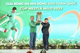 50 đội tranh tài giải bóng đá nhi đồng toàn quốc 2023