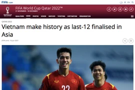 FIFA: 'Tuyển Việt Nam làm nên lịch sử'