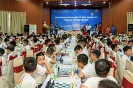 443 kỳ thủ tranh tài Giải cờ vua trẻ xuất sắc quốc gia năm 2025