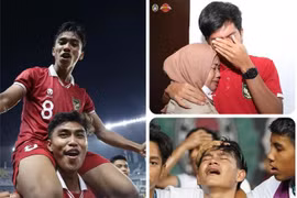 Cầu thủ trẻ Indonesia khóc - cười khi đấu Việt Nam