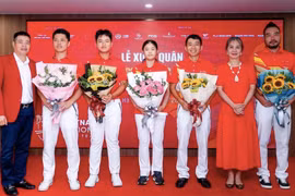 Đội hình trẻ nhất lịch sử golf Việt Nam dự SEA Games 32
