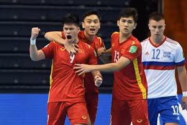 Futsal Việt Nam vào top 6 châu Á