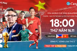 Casper Việt Nam phối hợp FPT Play mua thành công bản quyền trận Philippines - Việt Nam