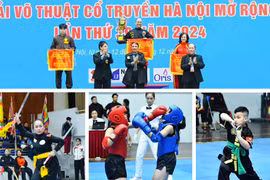 Giải võ thuật cổ truyền Hà Nội mở rộng năm 2024 kết thúc tốt đẹp