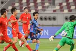 Tuyển Trung Quốc 'chôn chân' dưới đáy bảng đấu của ĐT Việt Nam