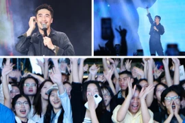 "Hoàng tử Indie" Vũ khuấy động đêm nhạc hội Uni-Stellar