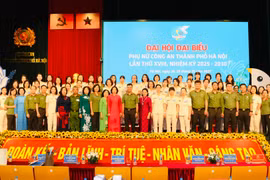 Toàn cảnh Đại hội đại biểu Phụ nữ CATP Hà Nội nhiệm kỳ 2025-2030
