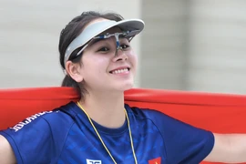 Nữ xạ thủ Công an xuất sắc giành vé Olympic Paris 2024