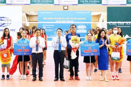 Hà Nội cùng 5 đội bóng chuyền nữ tranh cúp Cát Bà Amatina 2022