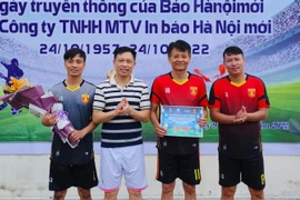 Đội bóng An ninh Thủ đô vô địch giải tứ hùng 2022