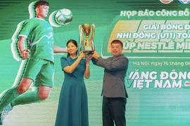 50 đội tranh tài giải bóng đá nhi đồng toàn quốc 2024