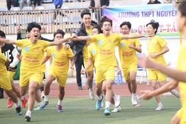 THPT Nguyễn Trãi giành huy chương Đồng đầy kịch tính