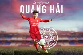 Quang Hải ký hợp đồng 1,5 năm với CLB Công an Hà Nội
