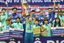 Thái Sơn Nam TP.HCM thâu tóm loạt danh hiệu giải futsal nữ quốc gia 2024