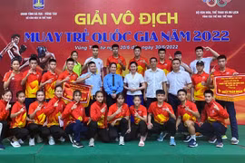 Các võ sỹ Hà Nội áp đảo tại giải muay trẻ quốc gia