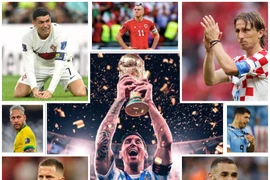 Messi dẫn đầu dàn sao giã từ đấu trường World Cup