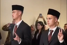 Indonesia cho 2 cầu thủ tuyên thệ nhập tịch tại nước ngoài