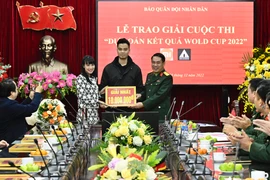 Báo QĐND trao 11 giải "Dự đoán World Cup 2022"