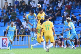 Hoà Bình FC có điểm số lịch sử trong ngày ra mắt giải hạng Nhì