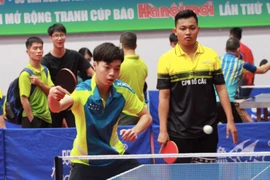 Khởi tranh giải bóng bàn tranh cúp Báo Hànộimới 2020