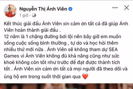 Ánh Viên chính thức tuyên bố không dự SEA Games 31