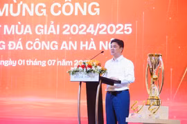 Toàn văn bài phát biểu của Chủ tịch CLB Công an Hà Nội tại lễ mừng công mùa giải 2024/25