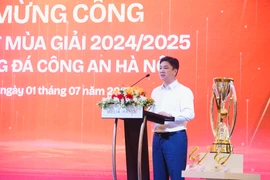 Toàn văn bài phát biểu của Chủ tịch CLB Công an Hà Nội tại lễ mừng công mùa giải 2024/25